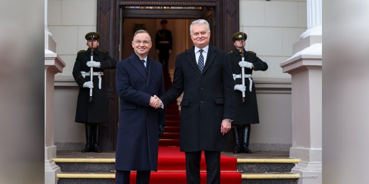 Prezydenci Polski i Litwy: Wsparcie Ukrainy i rozwój naszych zdolności obronnych to priorytety