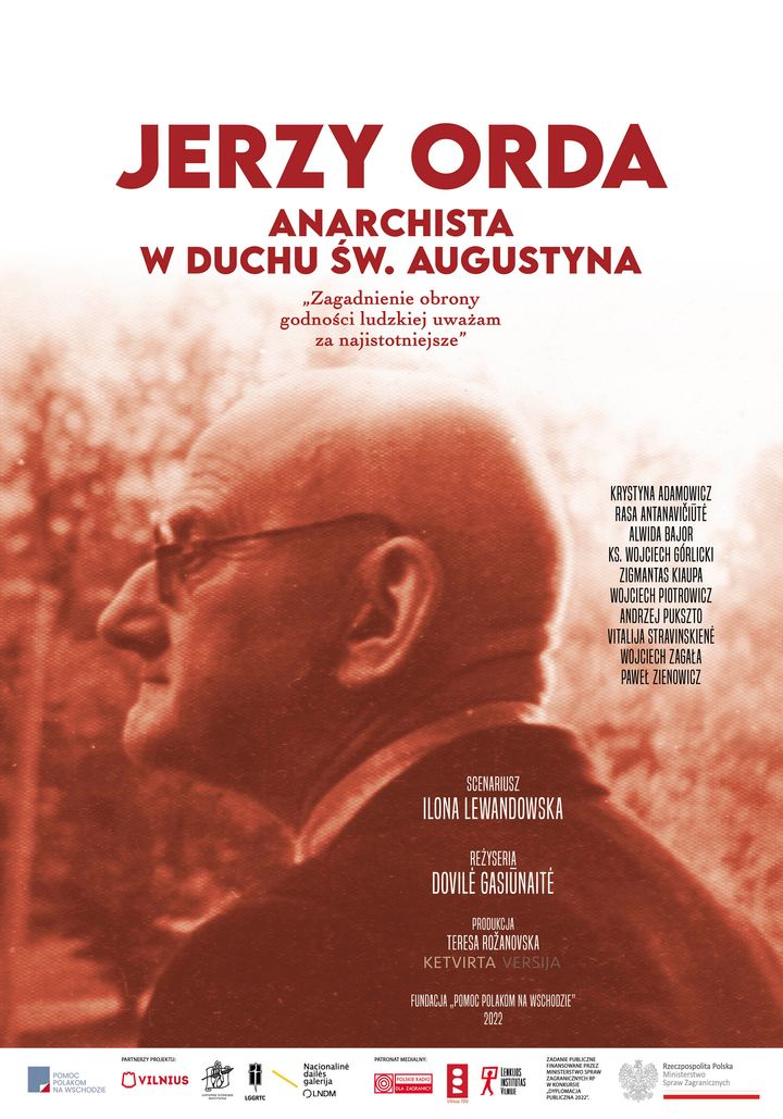 „Anarchista w duchu św. Augustyna”  Dokumentalny film o Jerzym Ordzie