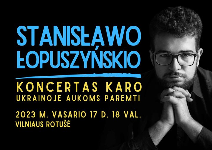 Koncert solidarnościowy na rzecz ofiar wojny w Ukrainie