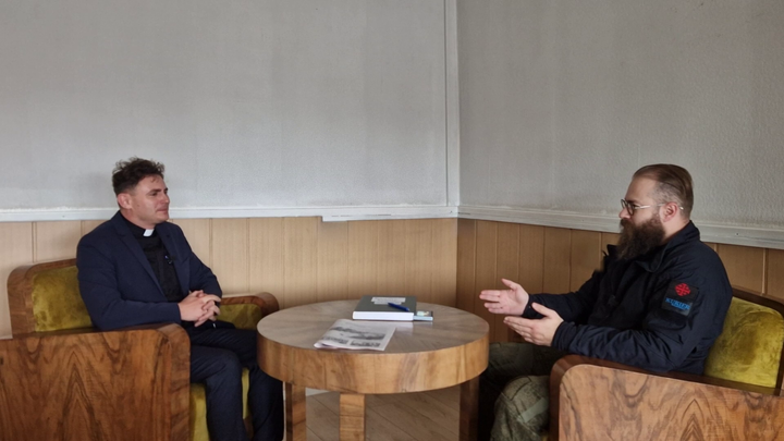 Duchowny Jerzy Lubianiec w Kazachstanie