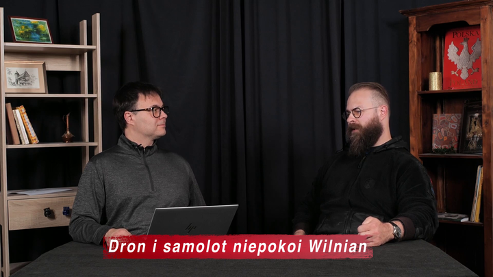 Dron i samolot niepokoi Wilnian